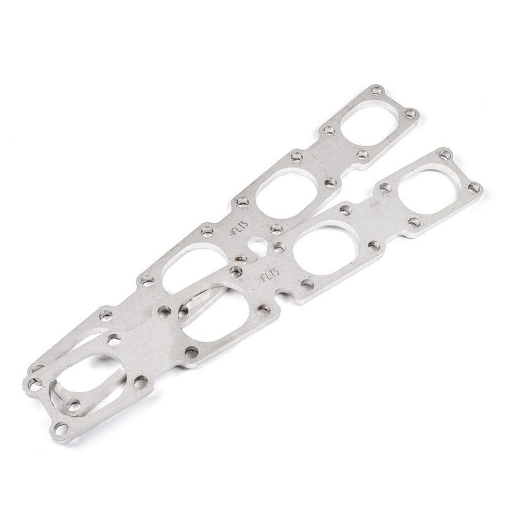 Stainless Works Chevrolet LT5 Flat Rectangular Port Header 304SS Exhaust Flanges 2in Primaries - Premium Flanges from Stainless Works - Just 720.04 SR! Shop now at Motors