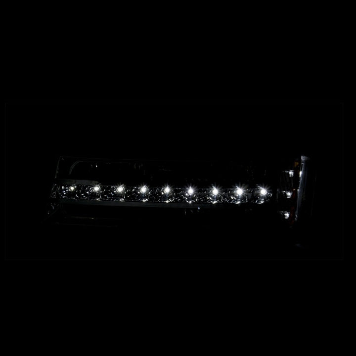 ANZO 2003-2006 Chevrolet Silverado 1500 LED Parking Lights Chrome w/ Amber Reflector - Premium Lights Corner from ANZO - Just 947.68 SR! Shop now at Motors