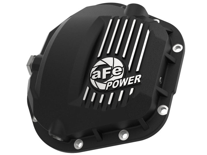 aFe Pro Series Dana 60 Front Differential Cover Black w/ Machined Fins 17-20 Ford Trucks (Dana 60) - Premium Diff Covers from aFe - Just 1333.81 SR! Shop now at Motors