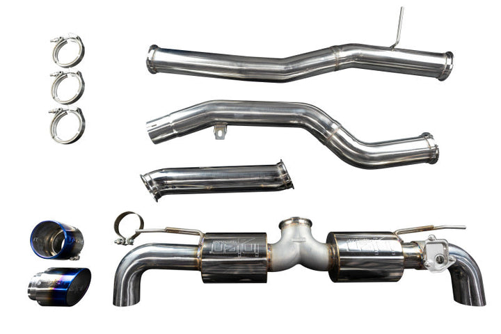 Injen 20-21 Toyota Supra 3.0L Turbo 6cyl SS Cat-Back Exhaust w/ Burnt Tips - Premium Catback from Injen - Just 5204.18 SR! Shop now at Motors