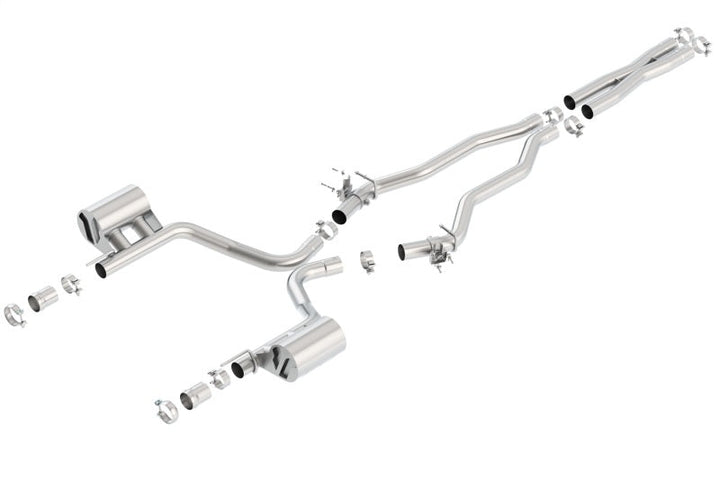Borla 2015 Dodge Challenger SRT/392 Hemi 6.4L V8 ATAK Catback Exhaust w/ Valves Factory Bezel - Premium Catback from Borla - Just 7177.66 SR! Shop now at Motors