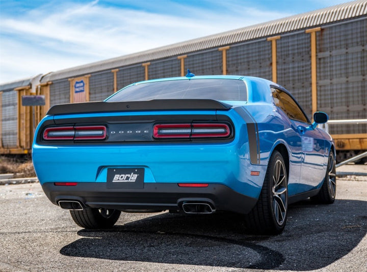 Borla 2015 Dodge Challenger SRT/392 Hemi 6.4L V8 ATAK Catback Exhaust w/ Valves Factory Bezel - Premium Catback from Borla - Just 7177.66 SR! Shop now at Motors