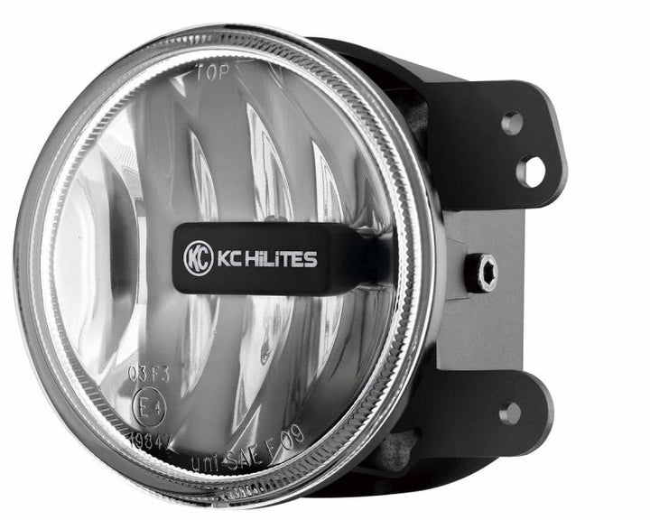 KC HiLiTES 10-18 Jeep JK 4in. Gravity G4 LED Light 10w SAE/ECE Clear Fog Beam (Single) - Premium Fog Lights from KC HiLiTES - Just 657.33 SR! Shop now at Motors