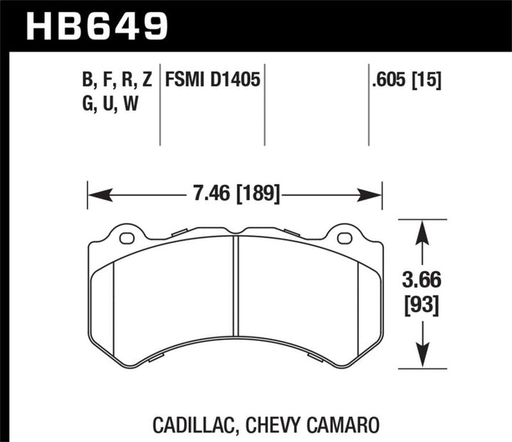 Hawk Performance Ceramic Street Brake Pads - Premium Brake Pads - Performance from Hawk Performance - Just 958.54 SR! Shop now at Motors