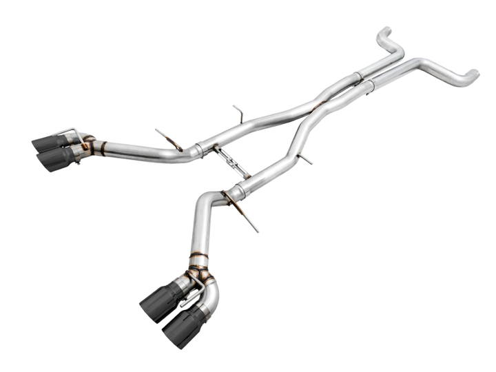 AWE Tuning 16-19 Chevy Camaro SS Non-Res Cat-Back Exhaust - Track Edition (Quad Diamond Black Tips) - Premium Catback from AWE Tuning - Just 5965.48 SR! Shop now at Motors