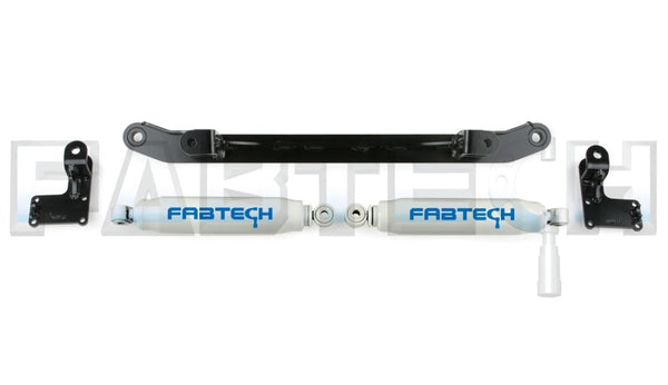 Fabtech 99-04 Ford F250/350 4WD Dual Performance Steering Stabilizer Kit - Premium Steering Stabilizer from Fabtech - Just 684.96 SR! Shop now at Motors