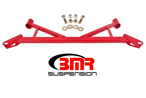 BMR 15-17 S550 Mustang Front 4-Point Subframe Chassis Brace - Red - Premium Chassis Bracing from BMR Suspension - Just 901.28 SR! Shop now at Motors