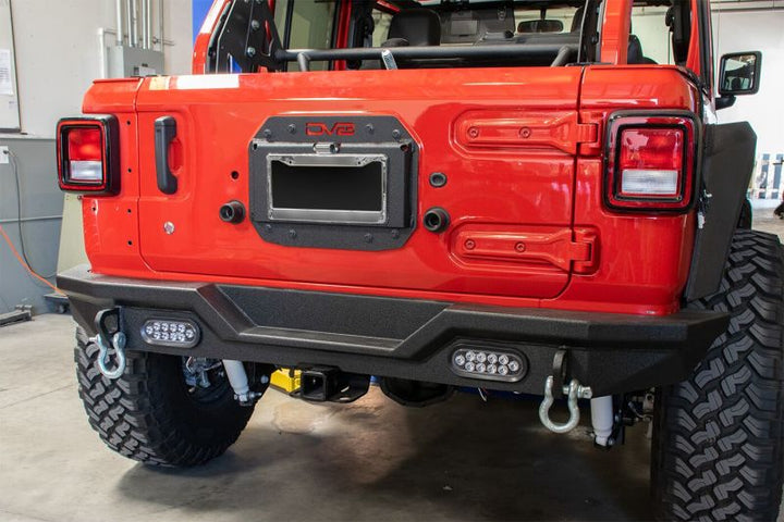 DV8 Offroad 2018+ Jeep Wrangler JL Spare Tire Delete Kit - Premium Brackets from DV8 Offroad - Just 376.86 SR! Shop now at Motors