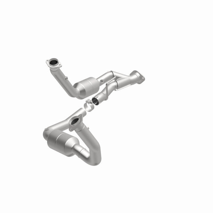 MagnaFlow Conv DF 06-07 Jeep Commander / 05-10 Grand Cherokee 5.7L Y-Pipe Assy (49 State) - Premium Catalytic Converter Direct Fit from Magnaflow - Just 3230.02 SR! Shop now at Motors